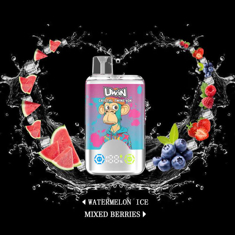 Uwin Crystal Twins 40K Puffs