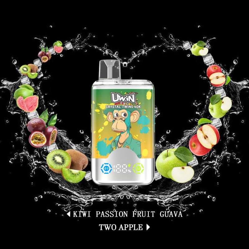 Uwin Crystal Twins 40000 Puffs Dual Flavor