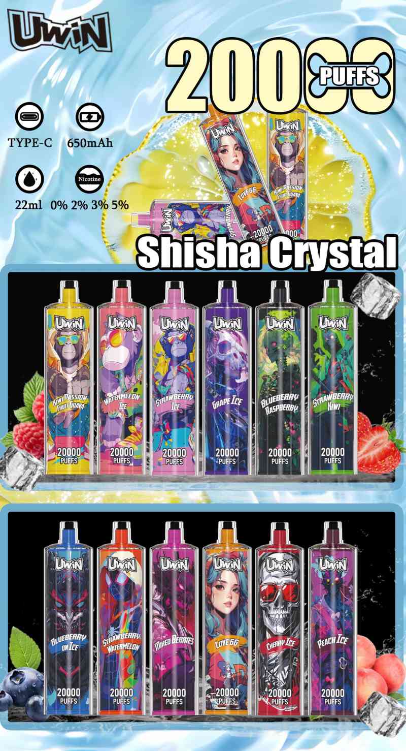 Uwin Shisha Crystal 20000
