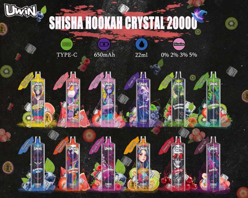 Uwin Shisha Crystal 20000