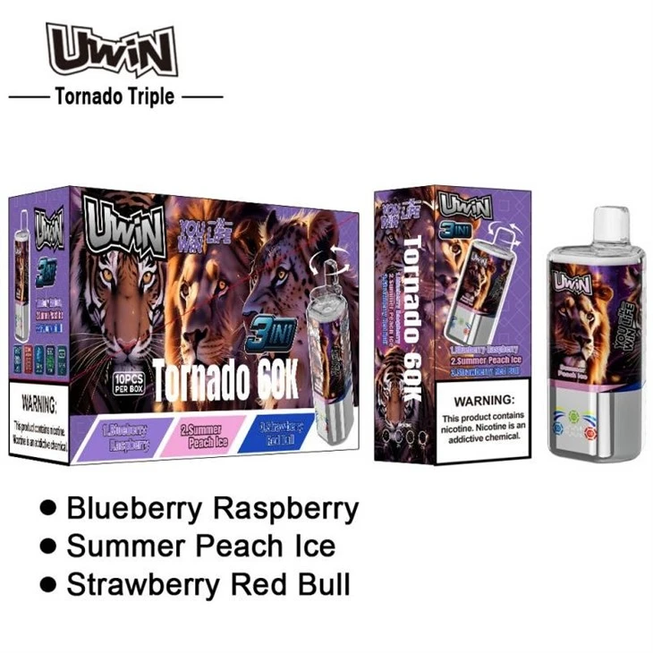 Uwin X Randm Tornado 60K Triple Flavor