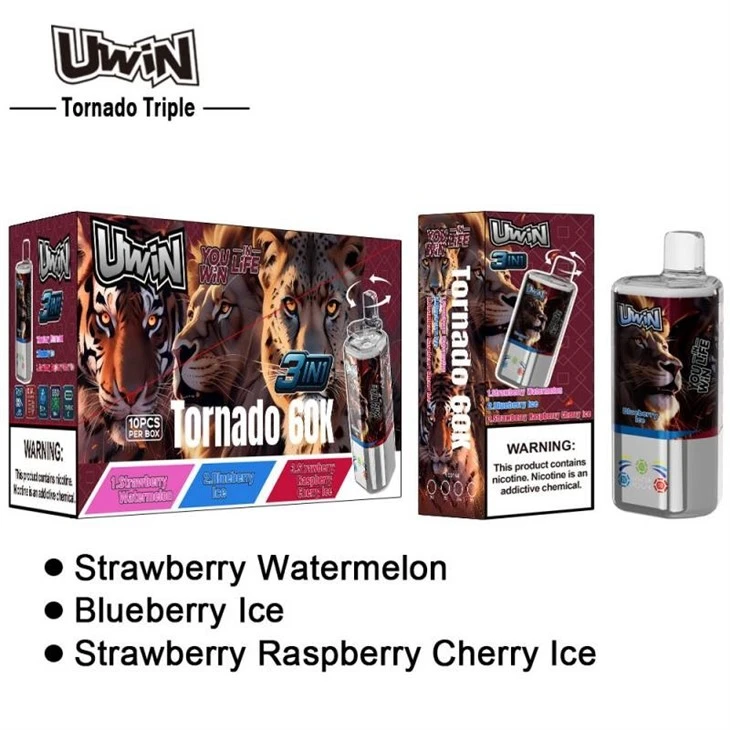 Uwin X Randm Tornado 60K Triple Flavor