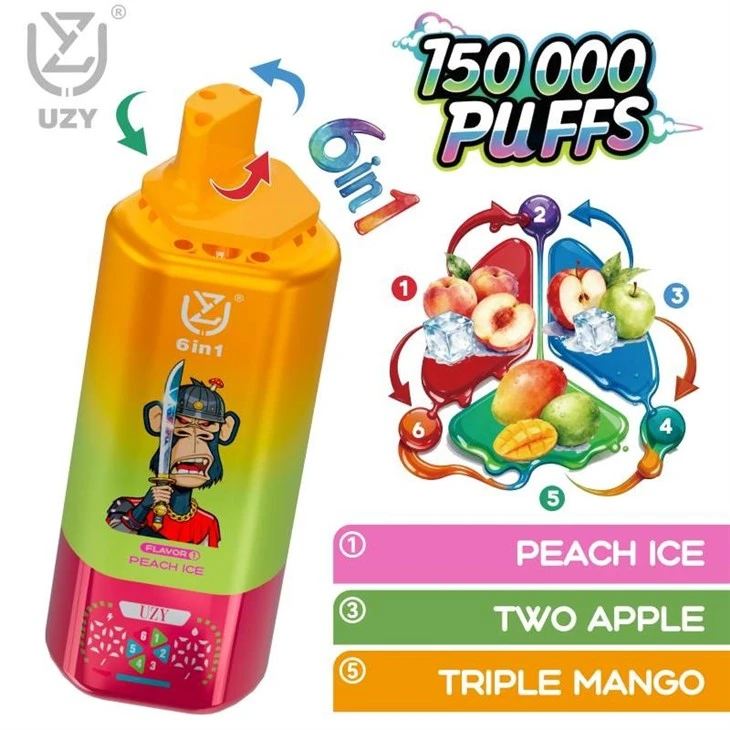 Uzy 6 IN 1 150000 Puffs Vape