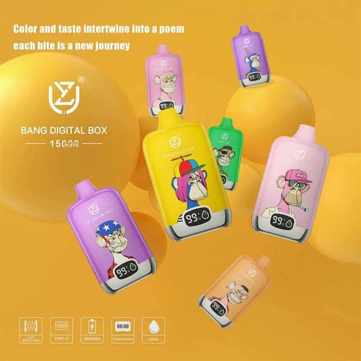 Uzy Bang Digital Box 15000 Puffs