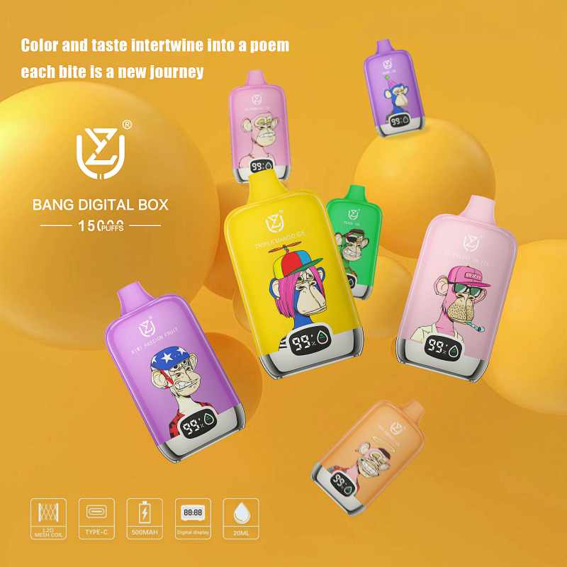 Uzy Bang Digital Box 15000 Puffs