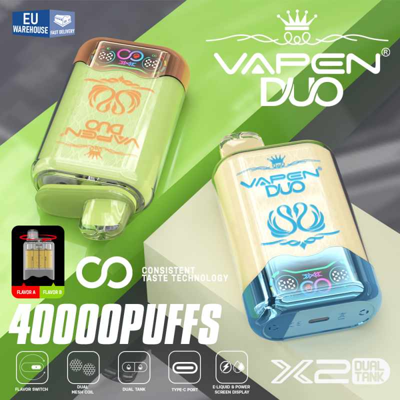 Vapen Duo 40000 Puffs Double Flavors