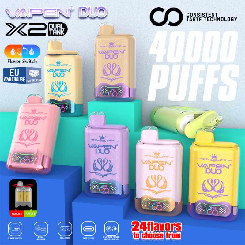 Vapen Duo 40000 Puffs Double Flavors