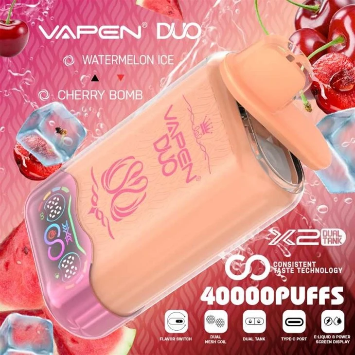 Vapen Duo 40000 Puffs Double Flavors