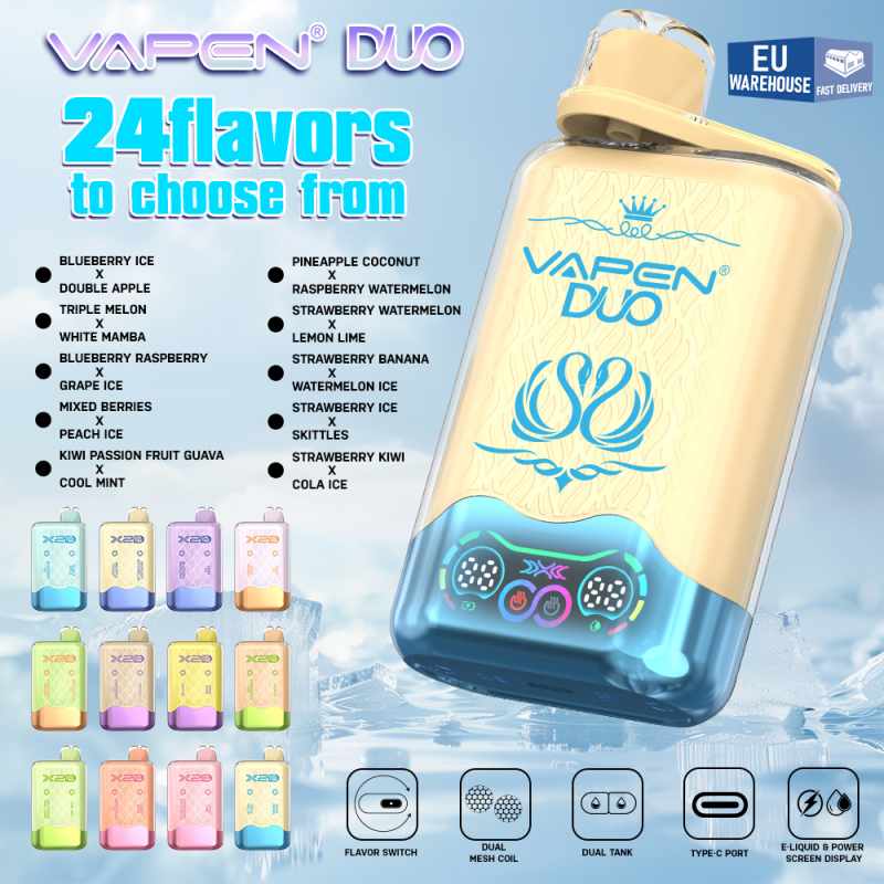 Vapen Duo 40000 Puffs Dual Flavors