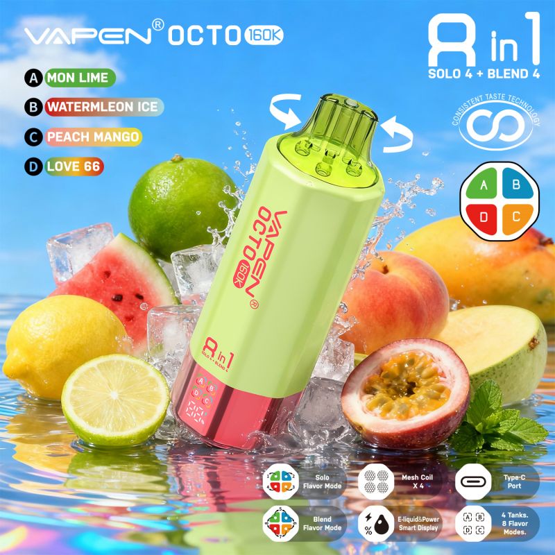 Vapen Octo 160K Puffs
