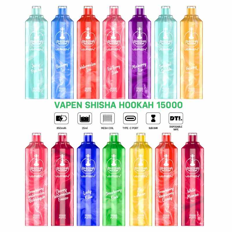 Vapen Shisha Hookah 15K