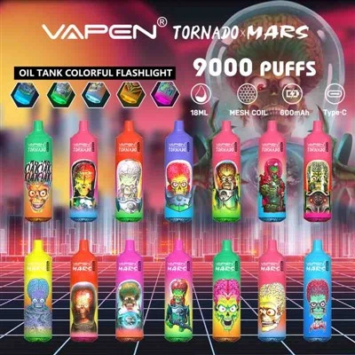 Vapen Tornado Mars 9000 Puffs
