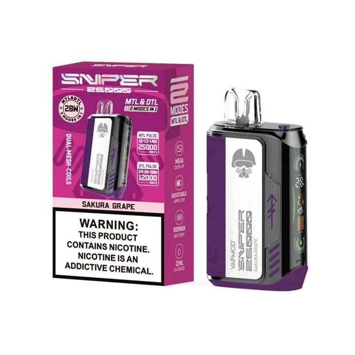 Vapmod Sniper 25000 Puffs