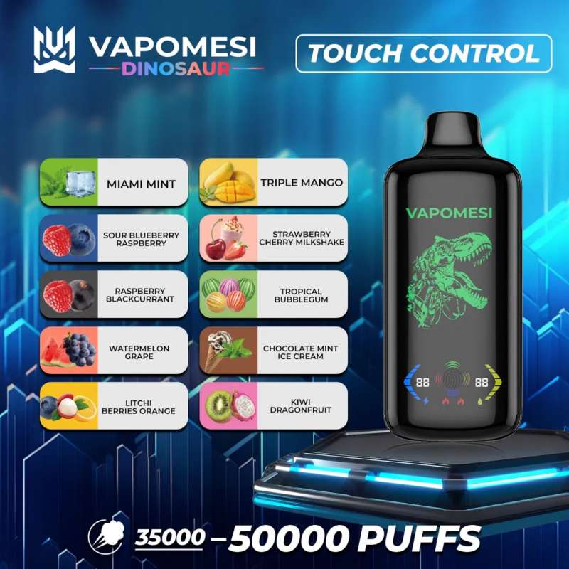 Vapomesi Dinosaur 50000