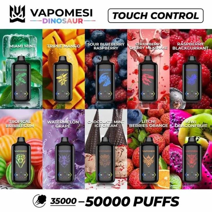 Vapomesi Dinosaur 50000
