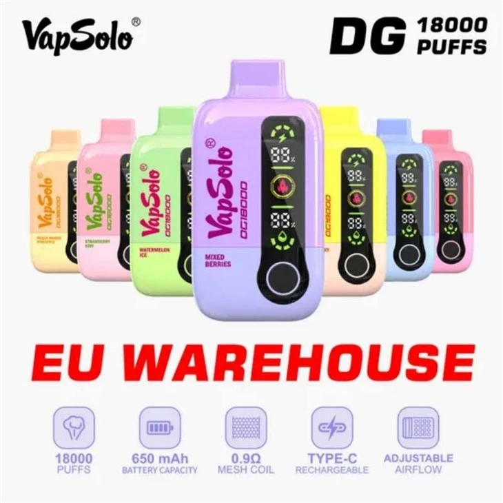 Vapsolo DG 18000 Puffs
