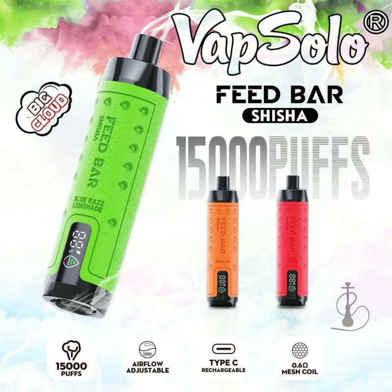 Vapsolo Feed Bar Shisha Hookah 15000
