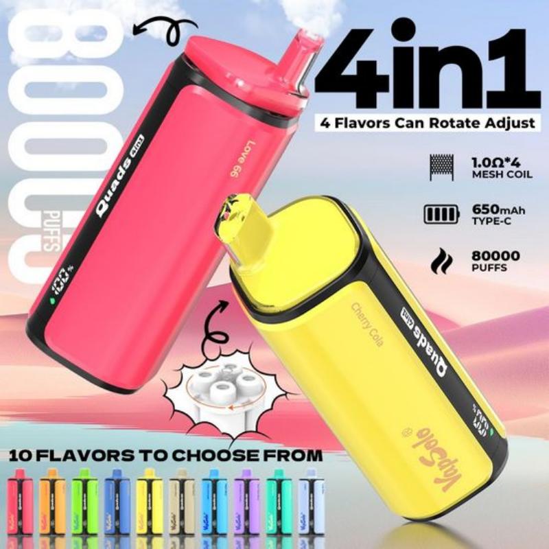 Vapsolo Quads 80000