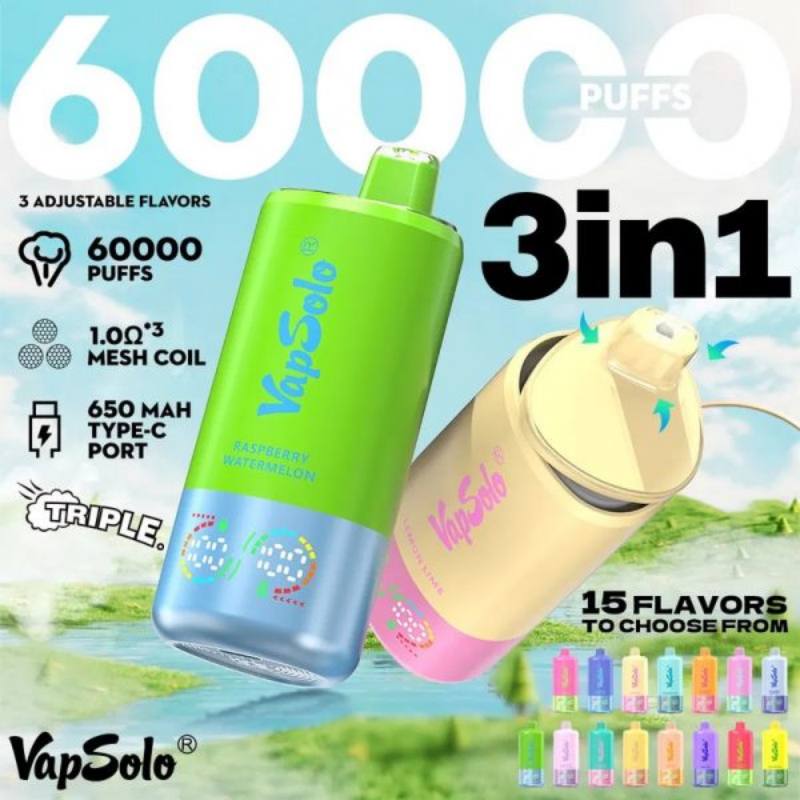 Vapsolo Triple Pro 60000