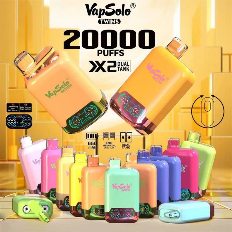 Vapsolo Twins 20K Puff