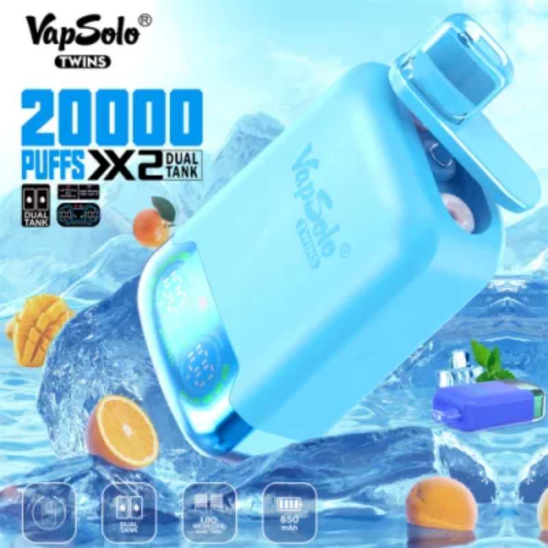 Vapsolo Twins 20K Puff