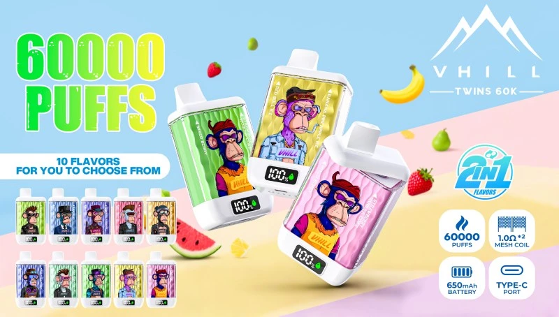 Vhill Twins 60000 Puffs