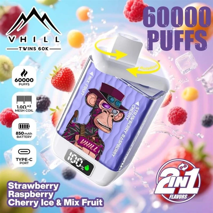 Vhill Twins 60000 Puffs