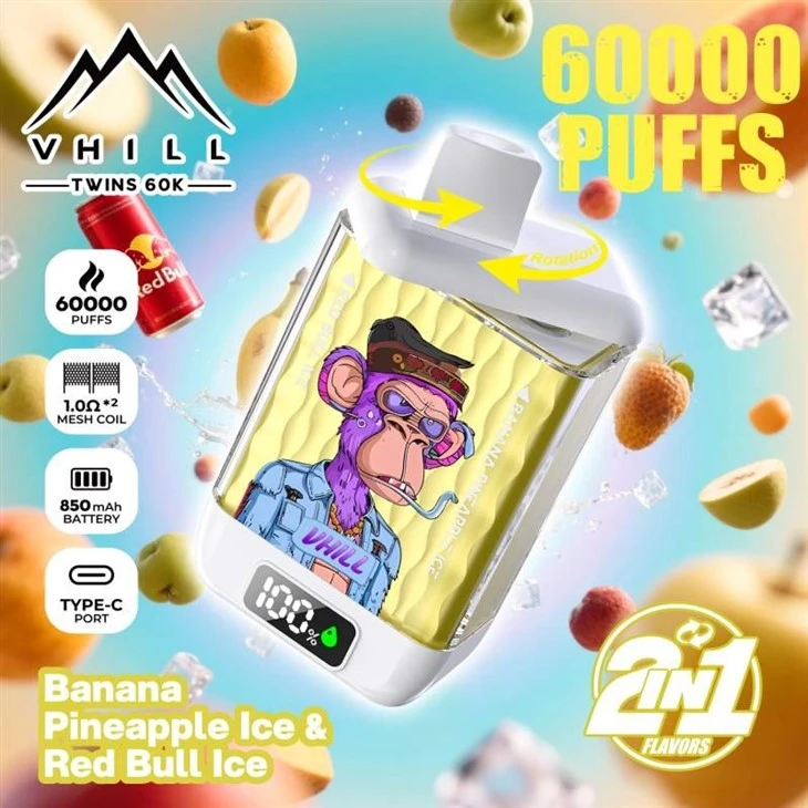 Vhill Twins 60000 Puffs