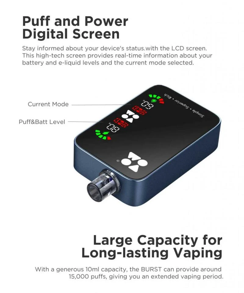 Voom Burst 25000 Puffs Vape