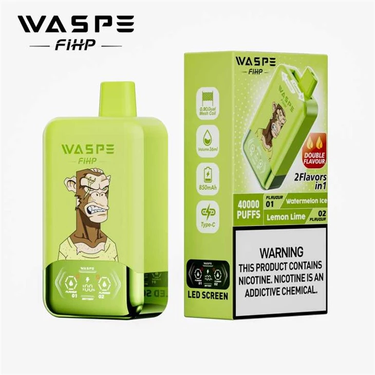 Waspe 40000 Puffs Double Twins