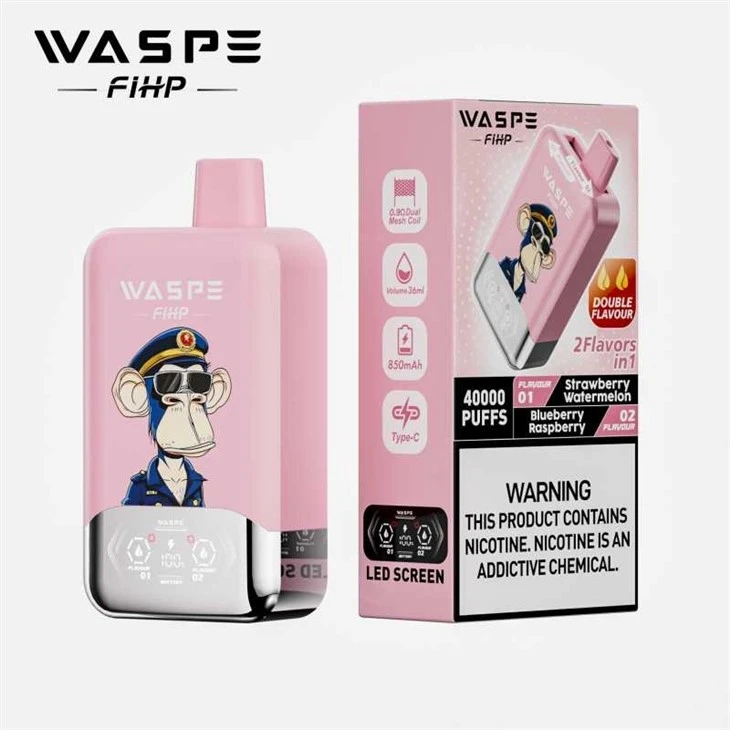 Waspe 40000 Puffs Double Twins