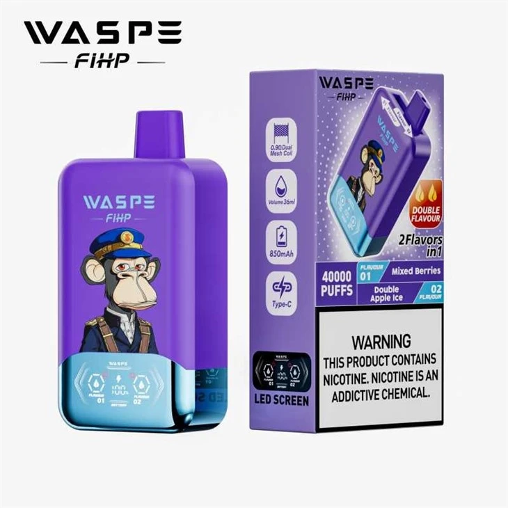Waspe 40000 Puffs Double Twins