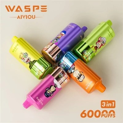 Waspe 60000 60K Puffs 3 IN 1 Flavors