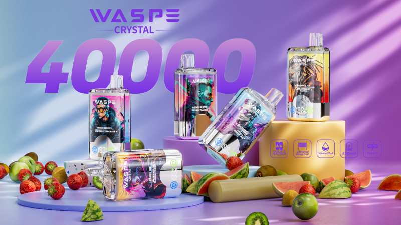 Waspe Crystal 40K Puffs