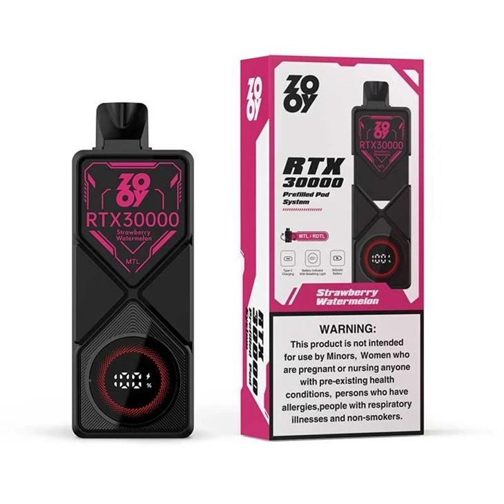 Zooy Rtx 30000 Puffs Vape