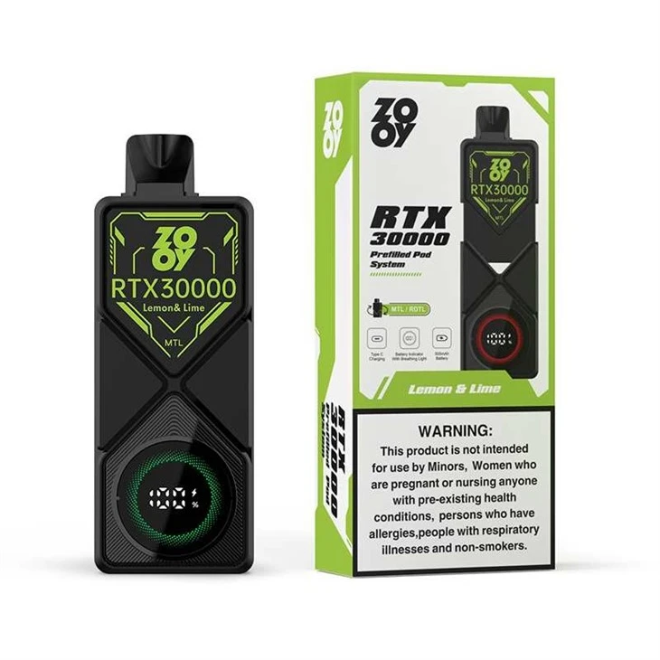 Zooy Rtx 30000 Puffs Vape